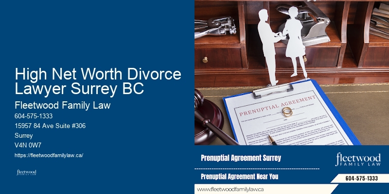 Divorce and family law specialists High Net Worth Divorce Lawyer Surrey BC