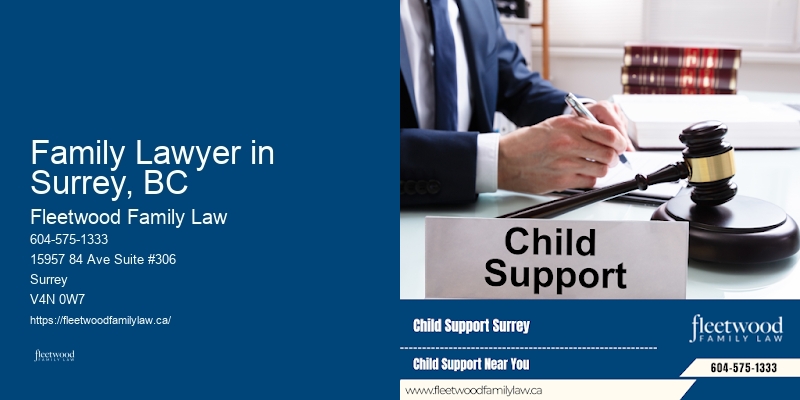 Family Lawyer in Surrey, BC BC Child Support Lawyer