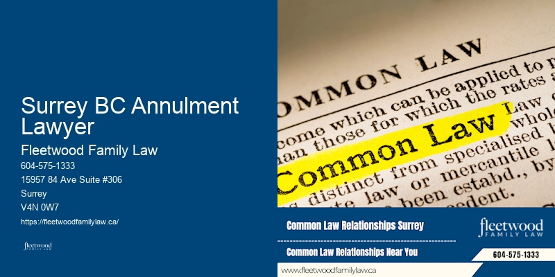 Property Division Legal Expertise Surrey BC Annulment Lawyer BC