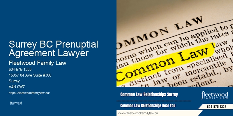 Comprehensive Family Law Support Surrey BC Prenuptial Agreement Lawyer BC