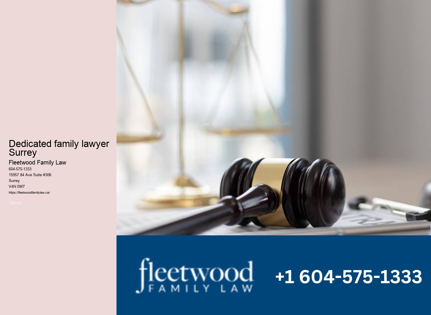 Compassionate family lawyer Surrey