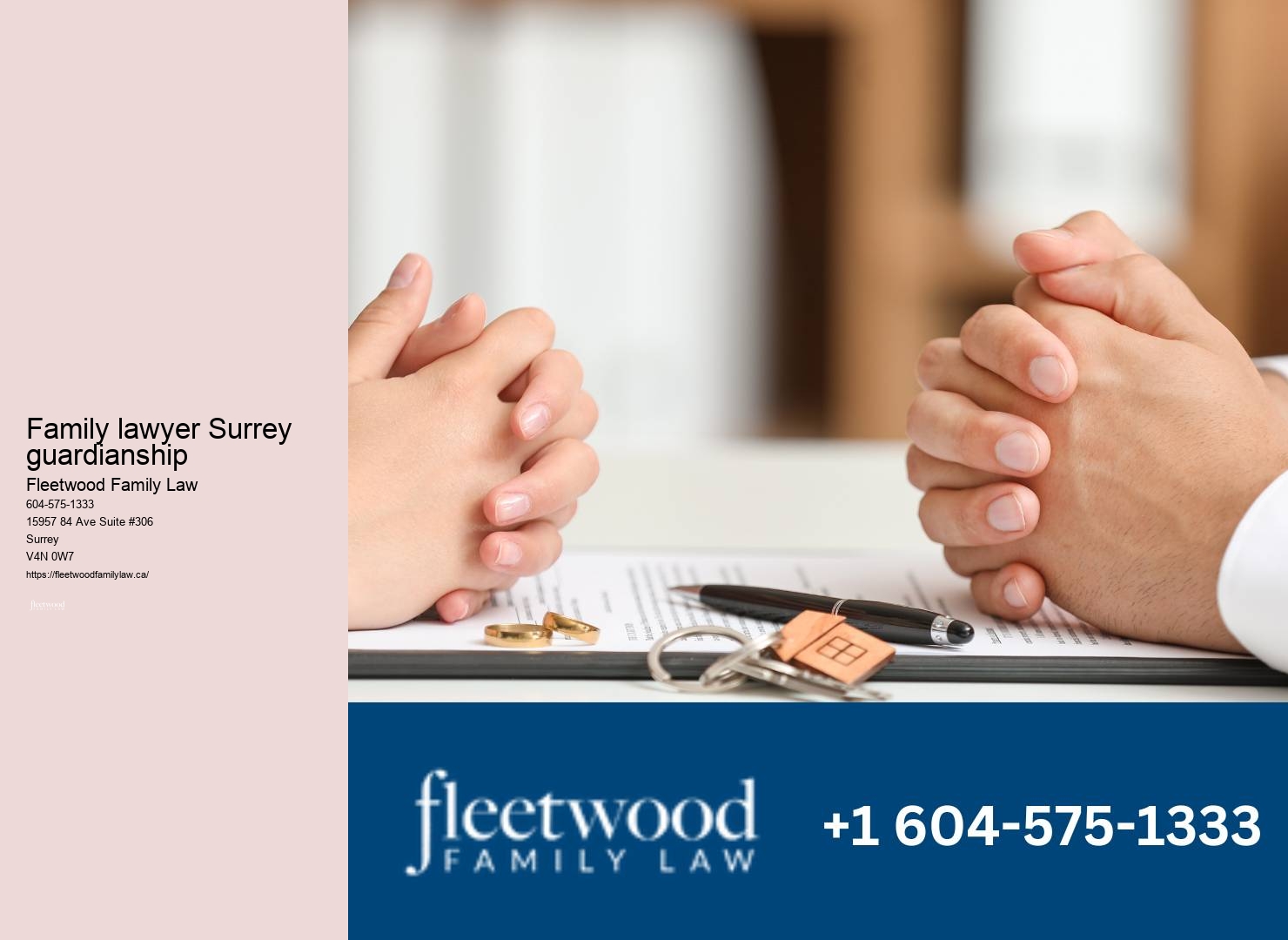 Family lawyer Surrey support