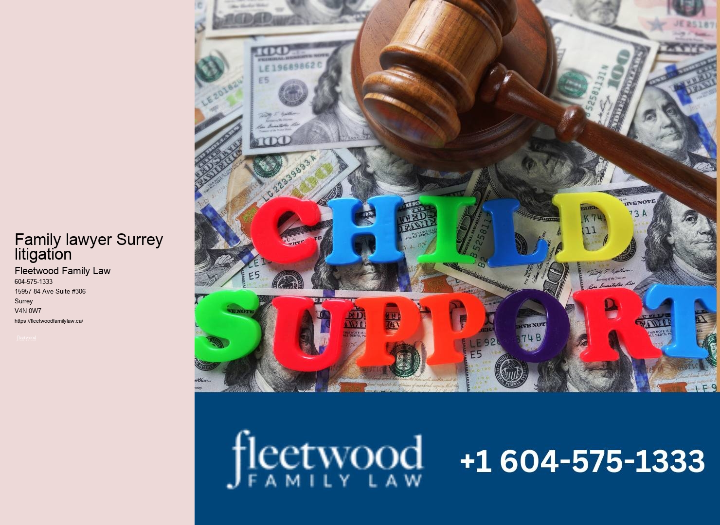 Trusted family law assistance in Surrey