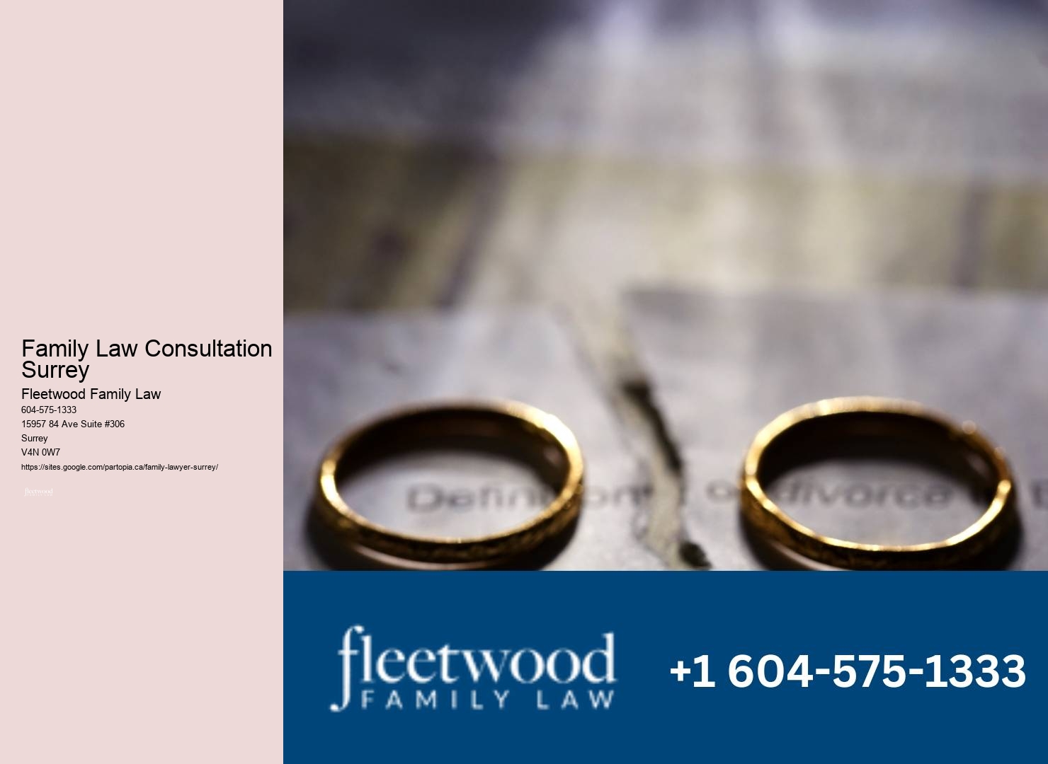 Family Law Consultation Surrey Divorce and Family Law Attorney