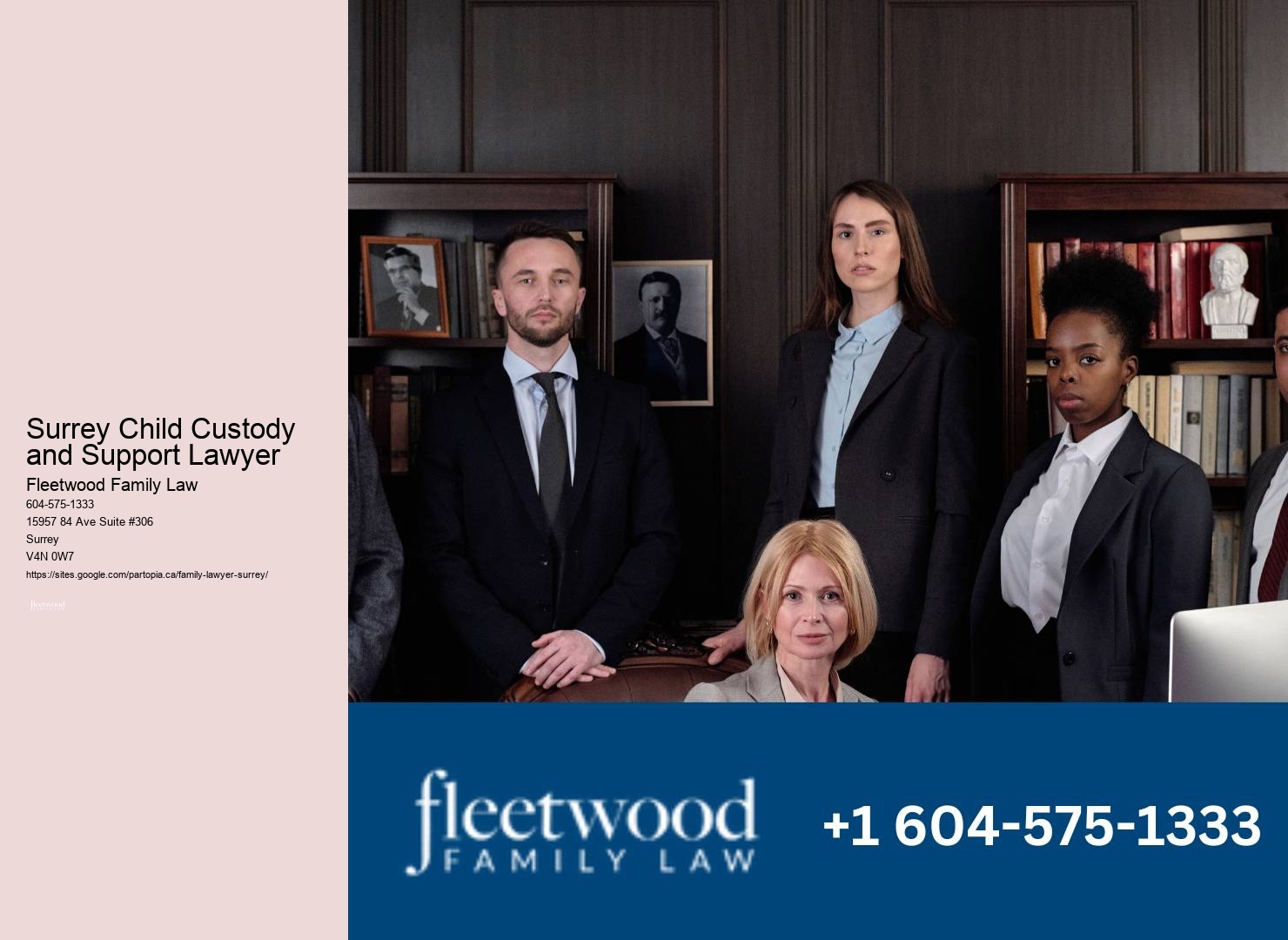 Leading Family Lawyer Surrey Child Custody and Support Lawyer