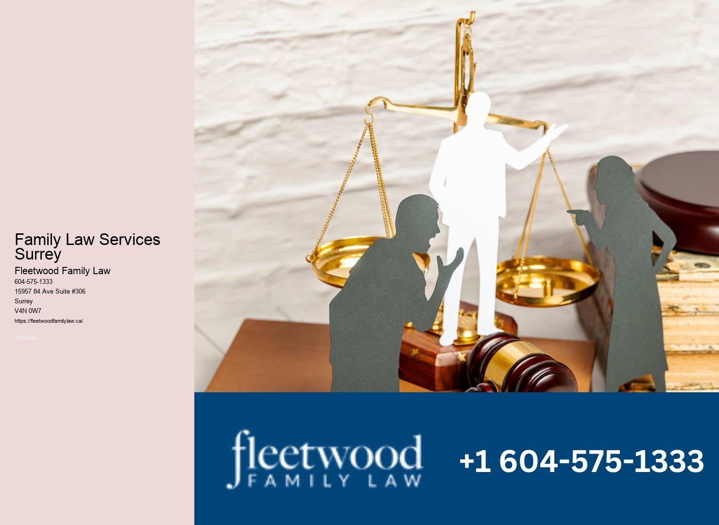 Family Law Services Surrey Divorce Assistance