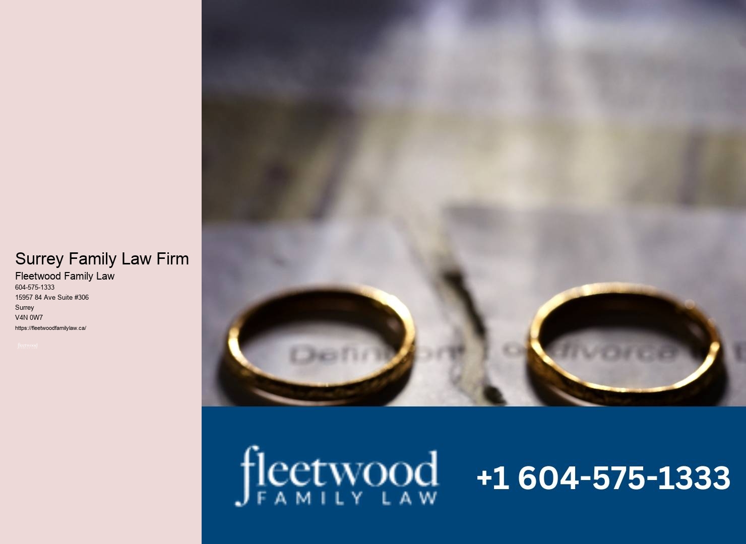 Professional Surrey Family Law Firm Family Court Lawyer
