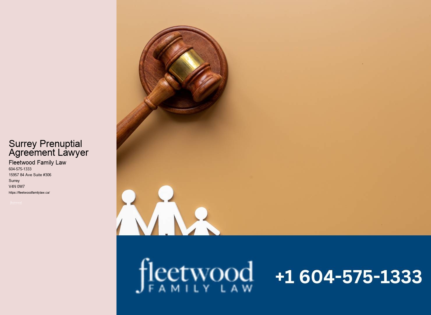 Reliable Family Legal Counsel Surrey Prenuptial Agreement Lawyer