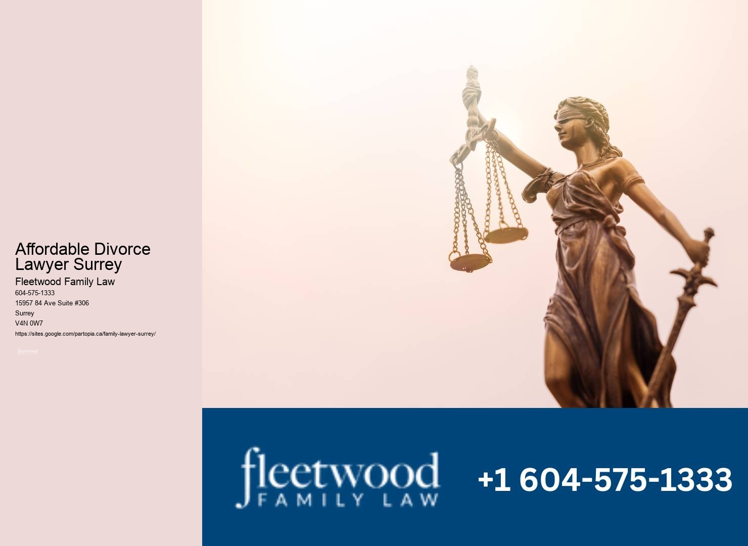 Affordable Divorce Lawyer Surrey Family Law Advisory Services