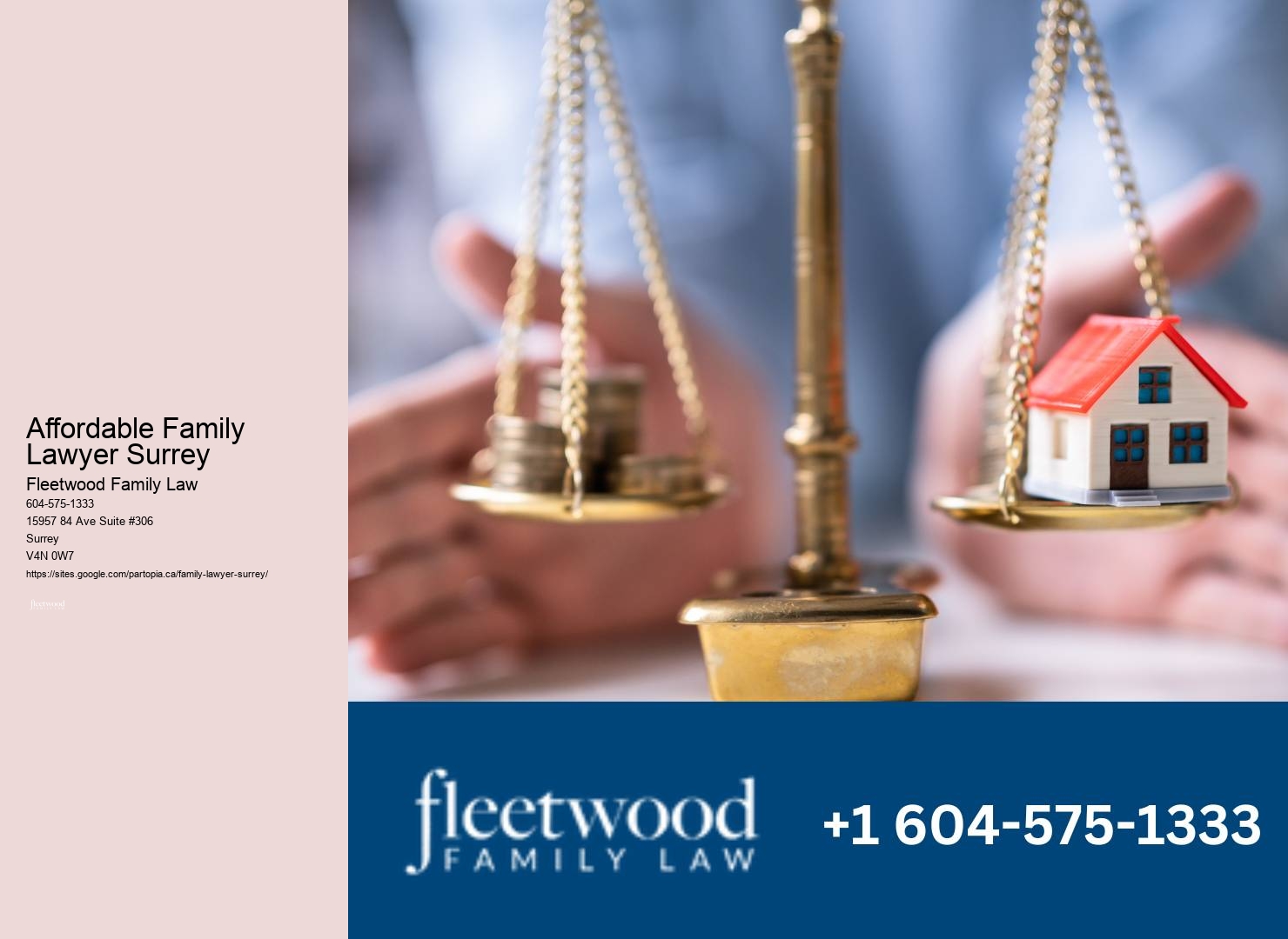 Affordable Family Lawyer Surrey Child Custody Lawyer