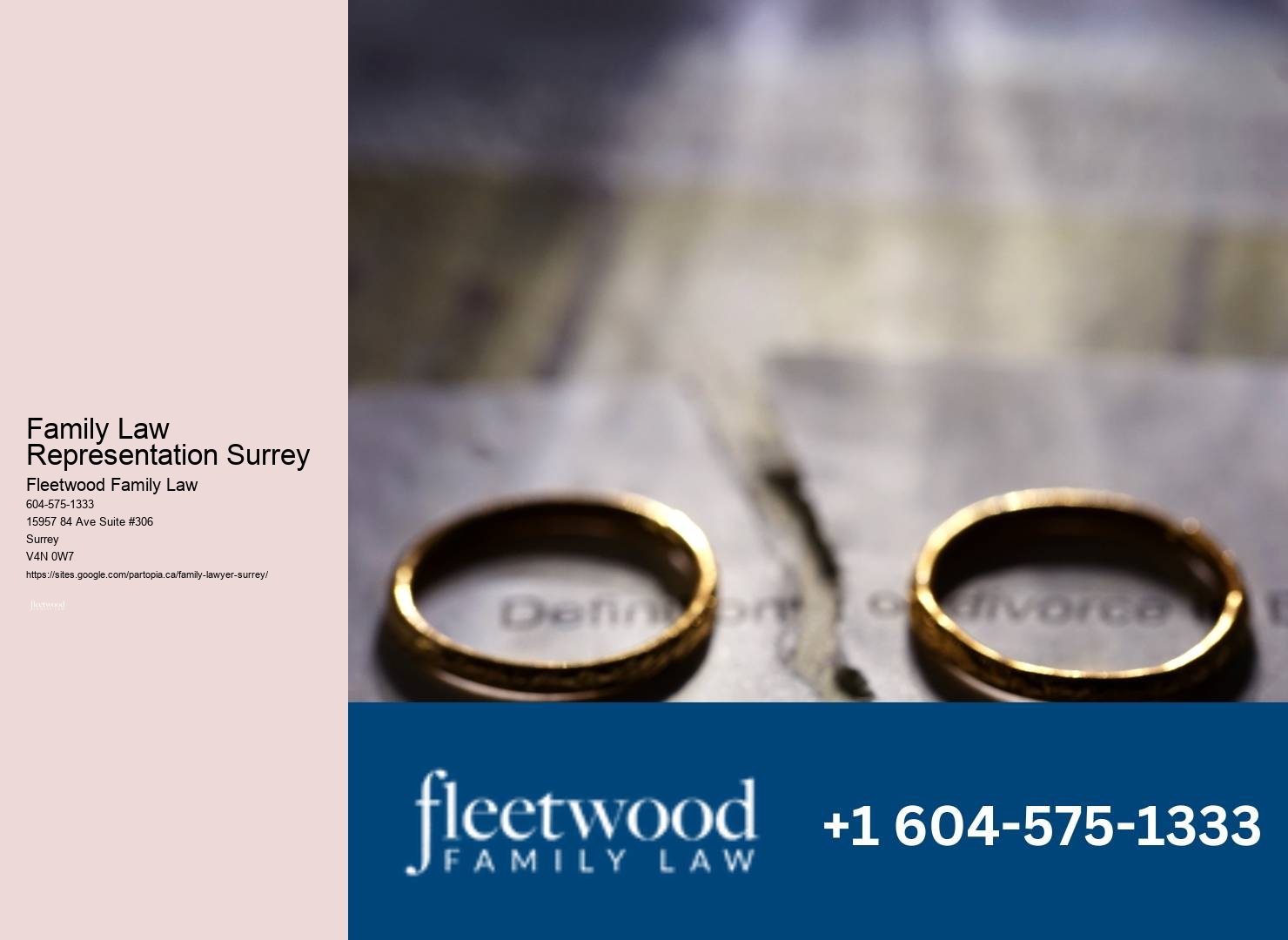 Family Law Representation Surrey Family Law Counseling