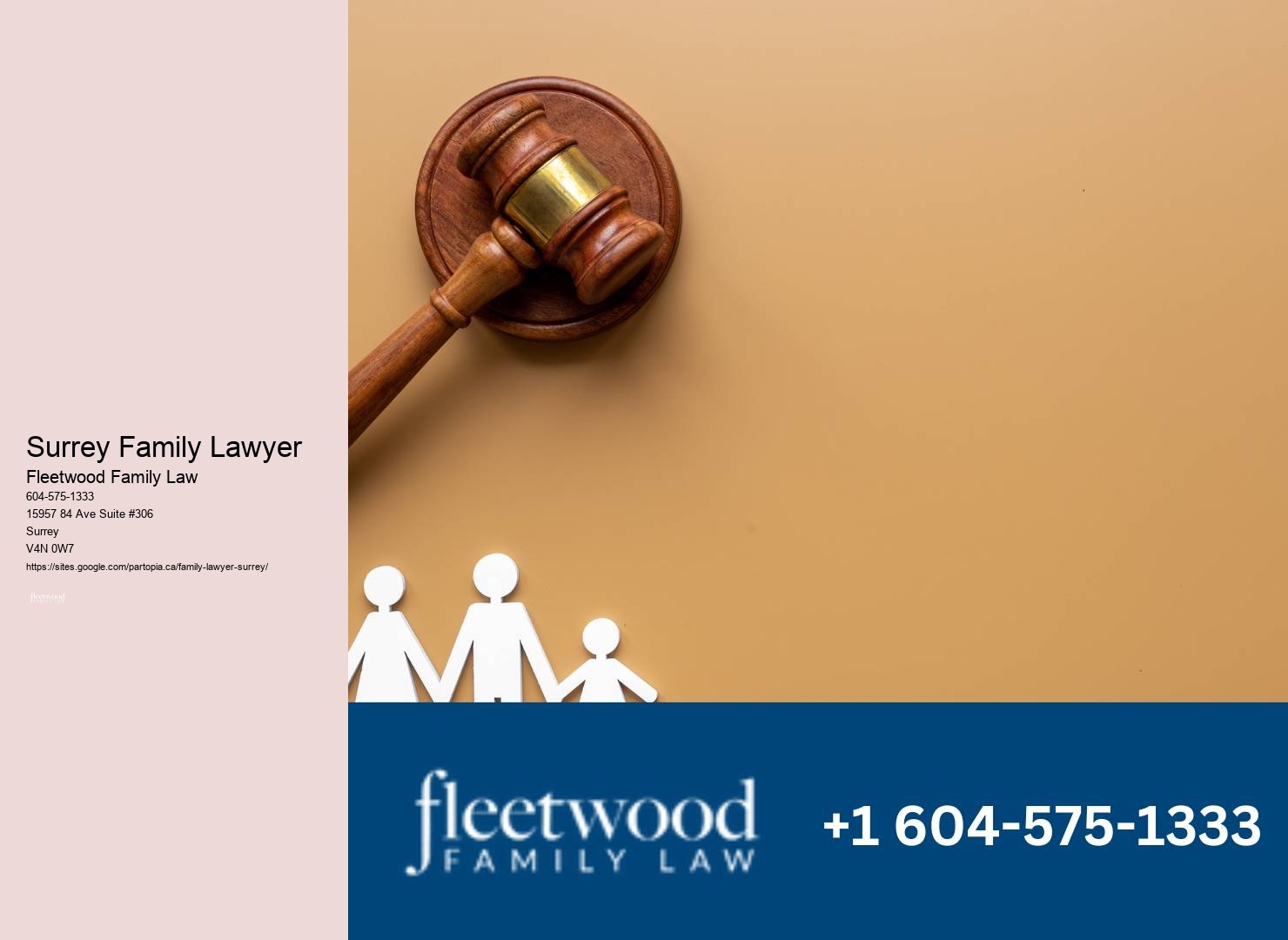 Reliable Family Legal Counsel Surrey Family Lawyer
