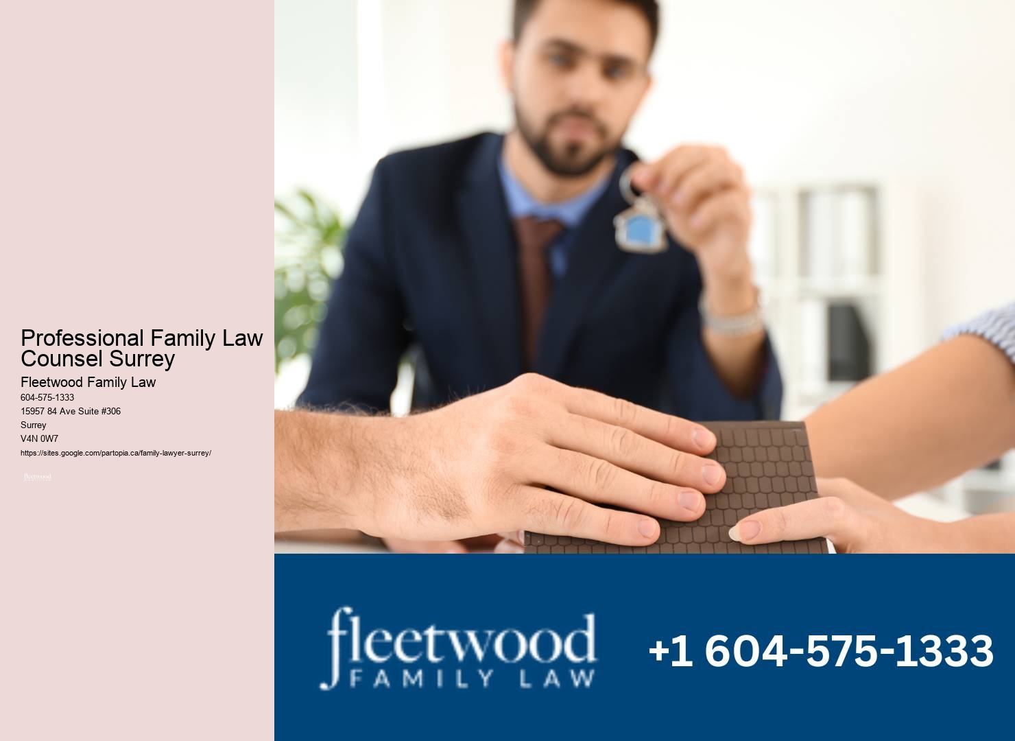 Experienced Professional Family Law Counsel Surrey Family Law Counsel