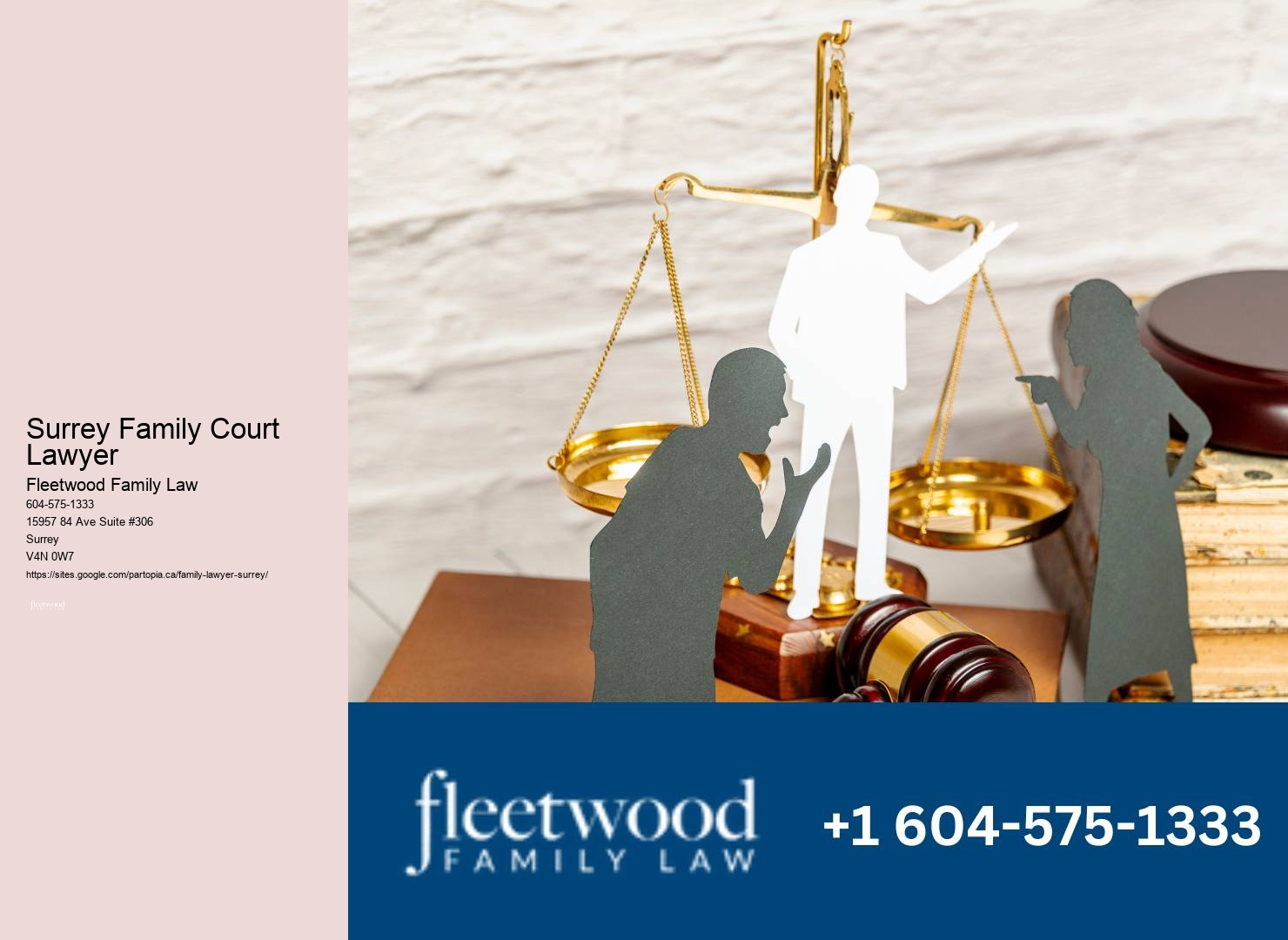 Experienced Surrey Family Court Lawyer Prenuptial Agreement Attorney