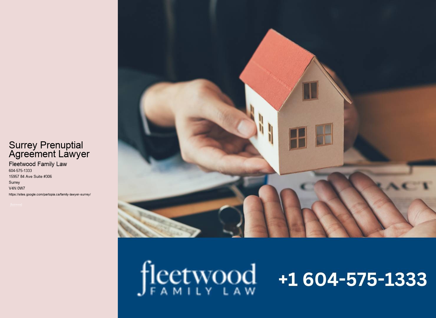 Family Law Help Surrey Prenuptial Agreement Lawyer