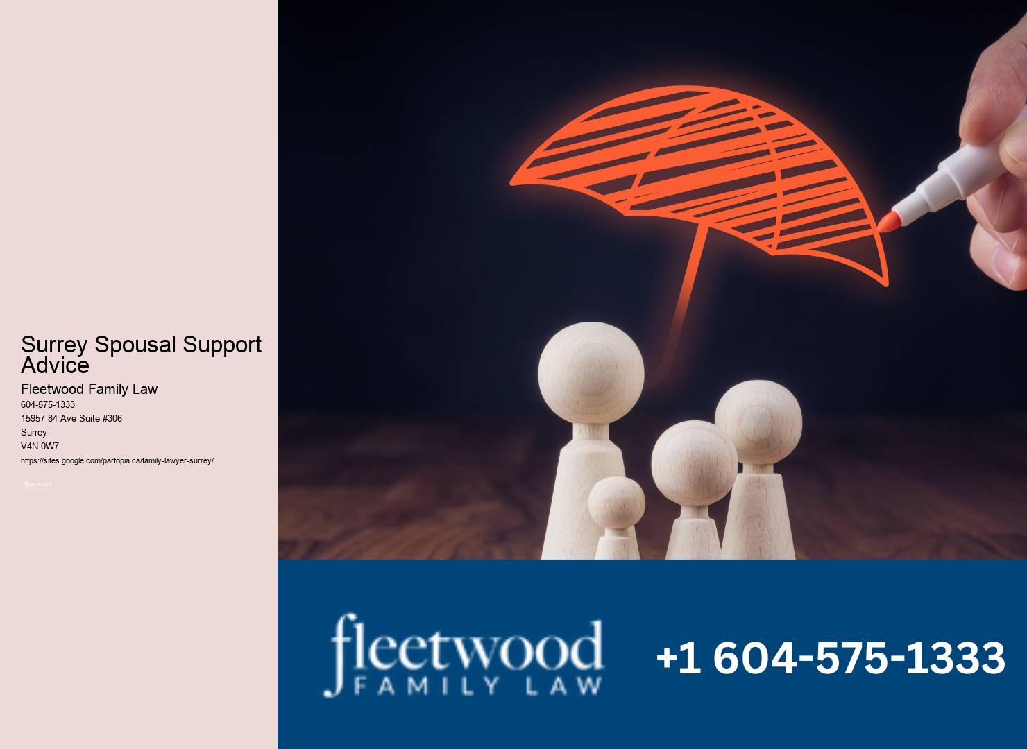 Surrey Spousal Support Advice Family Law Services