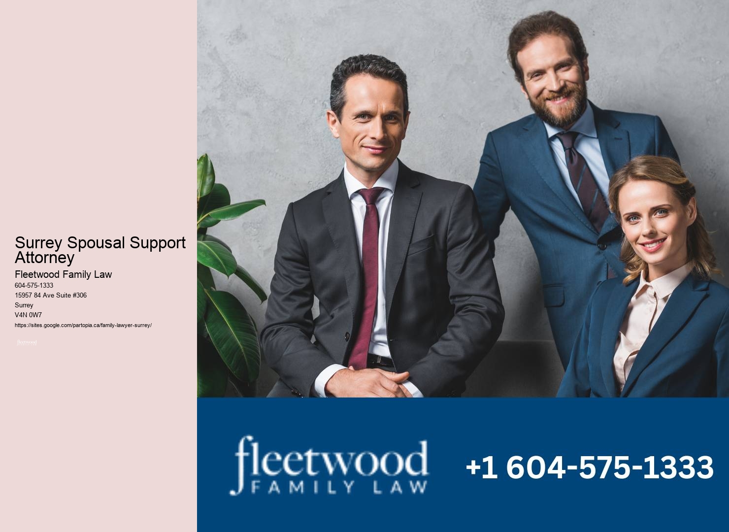 Surrey Spousal Support Attorney Family Law Attorney Services