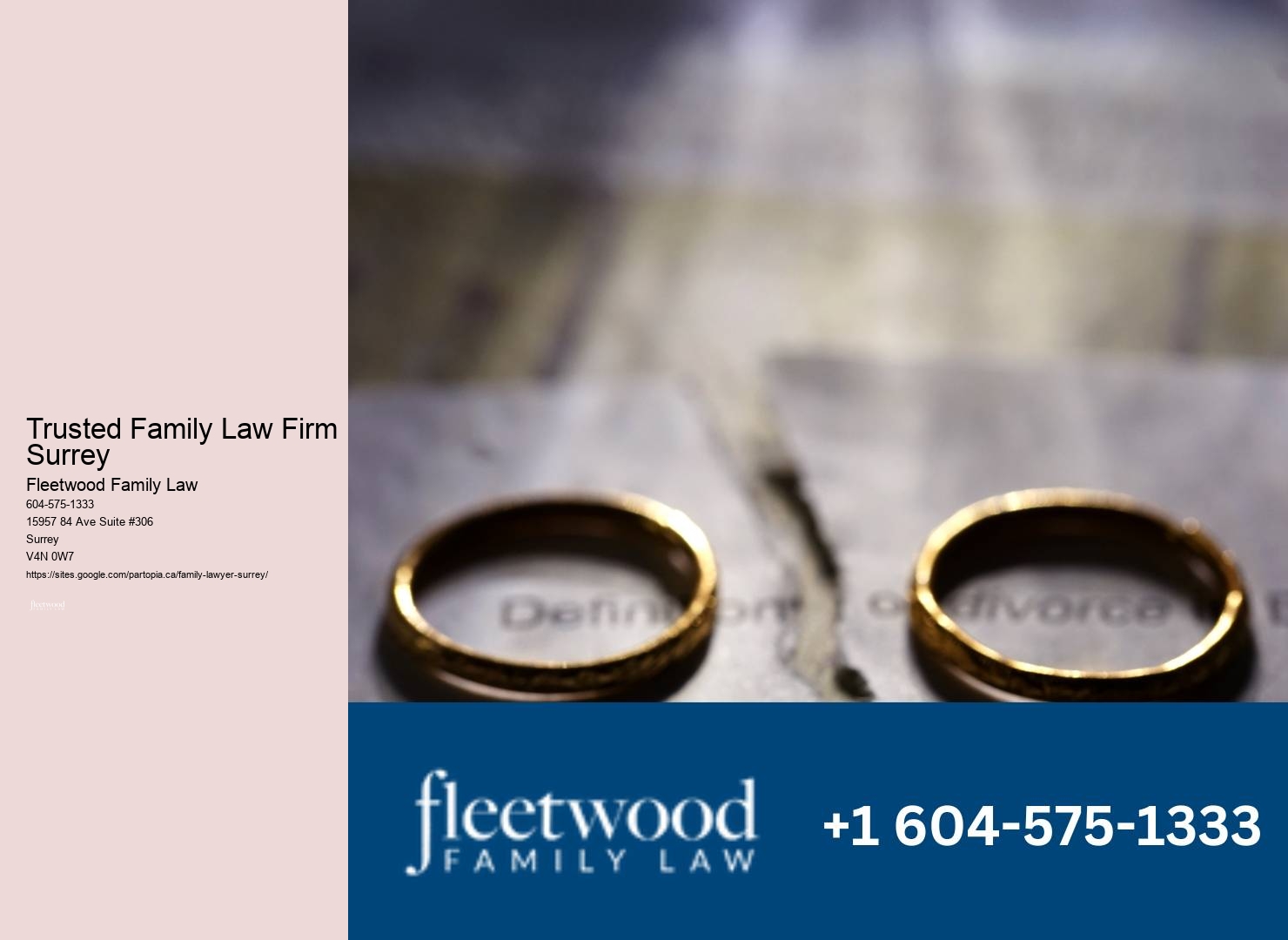 Trusted Family Law Firm Surrey Family Law Solicitors
