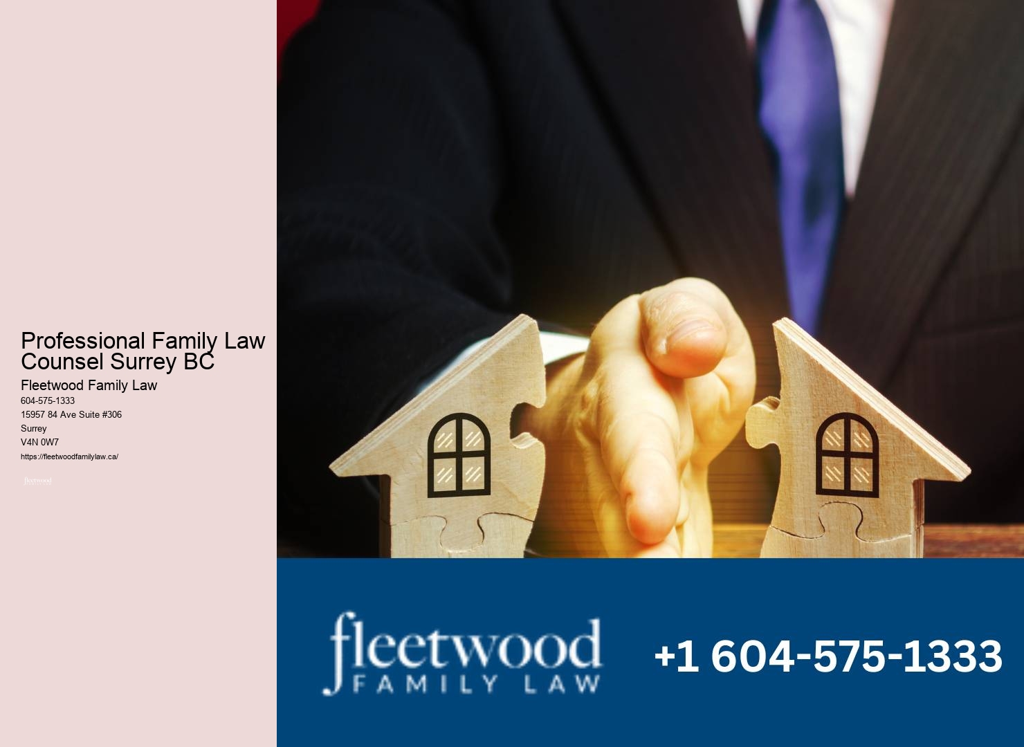 Child custody agreement Surrey