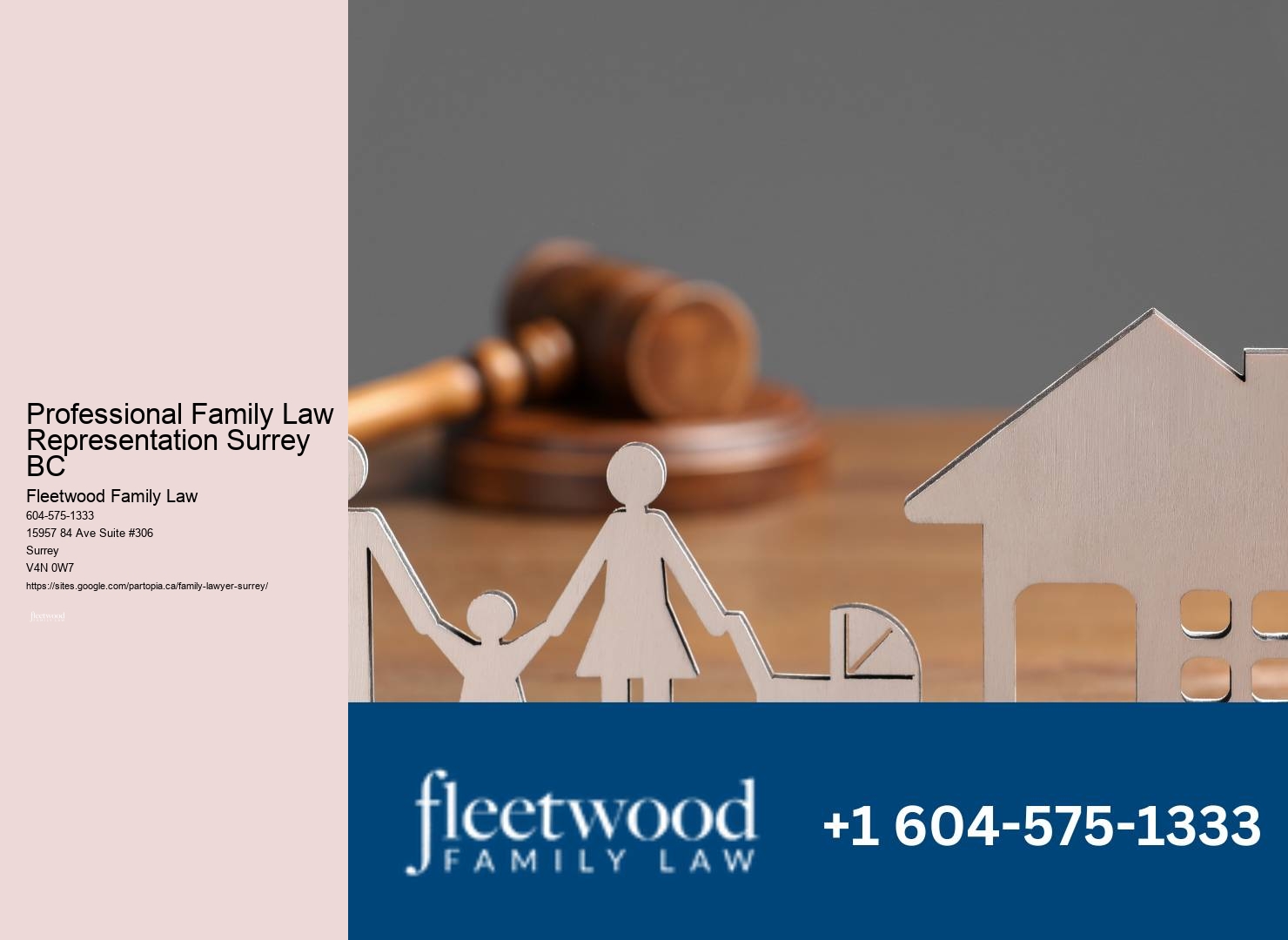Professional Family Law Representation Surrey BC