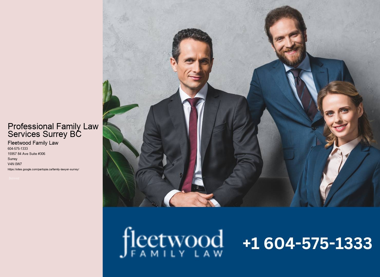 Compassionate family law assistance Surrey
