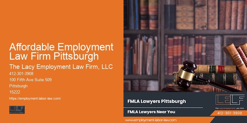 Affordable Employment Law Firm Pittsburgh Employment Law Referrals