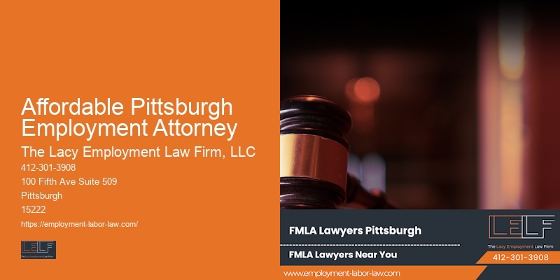 Advocate for Workplace Protection in Affordable Pittsburgh Employment Attorney