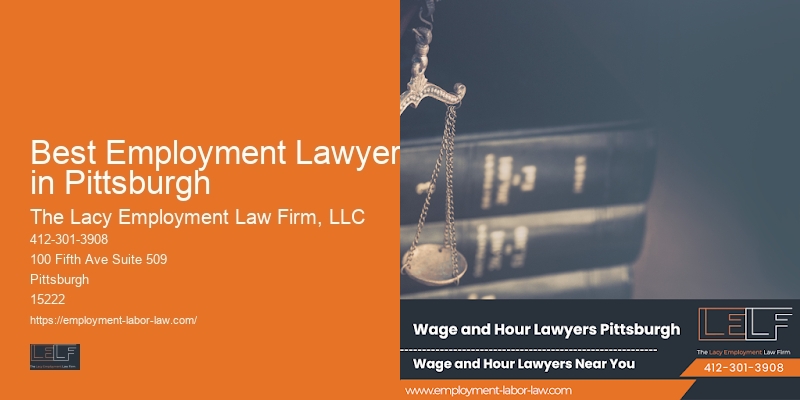 Employment Litigation Services in Best Employment Lawyer in Pittsburgh