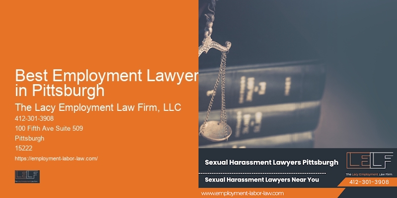 Employment litigation lawyer Best Employment Lawyer in Pittsburgh