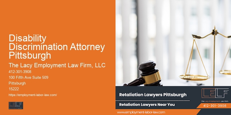 Disability Discrimination Attorney Pittsburgh sexual harassment lawyer near me