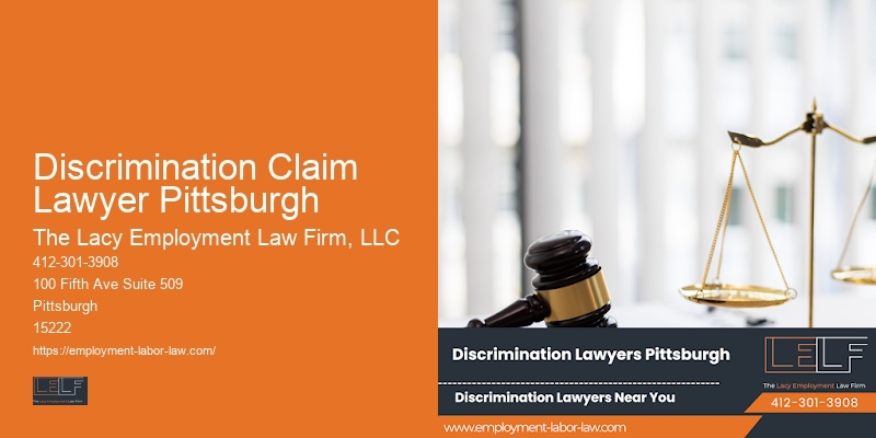 Employment Law Regulations Discrimination Claim Lawyer Pittsburgh