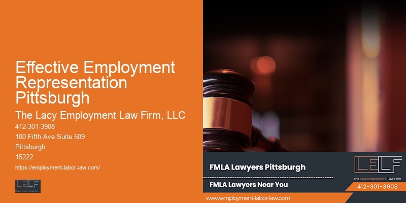 Effective Employment Representation Pittsburgh hostile work environment lawyer