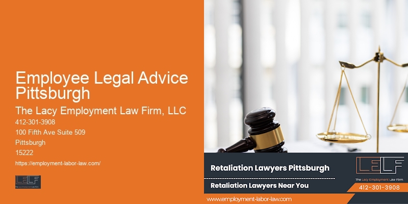 Employee Rights Advocacy Employee Legal Advice Pittsburgh