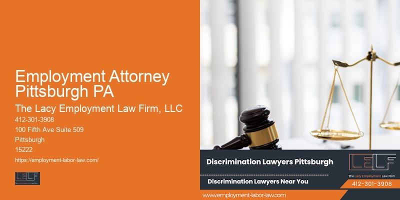 Attorney for Job Contract Disputes in Employment Attorney Pittsburgh PA