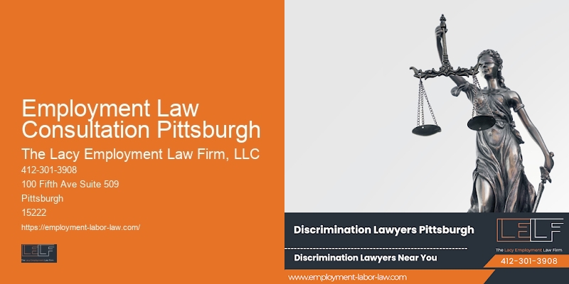 Legal assistance for Employment Law Consultation Pittsburgh employment issues