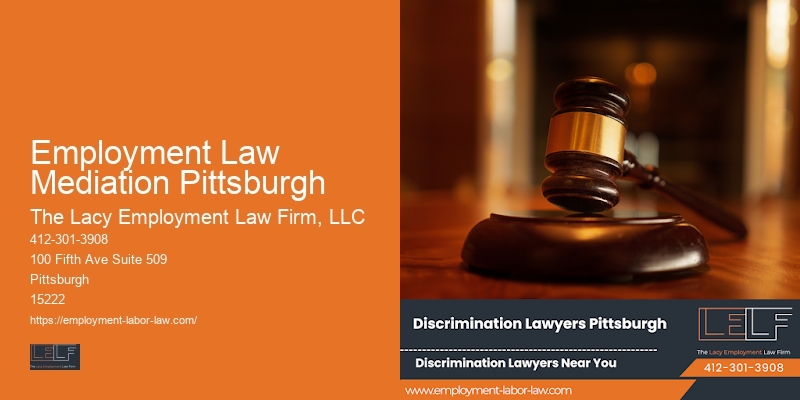 Employment Mediation Legal Services in Employment Law Mediation Pittsburgh