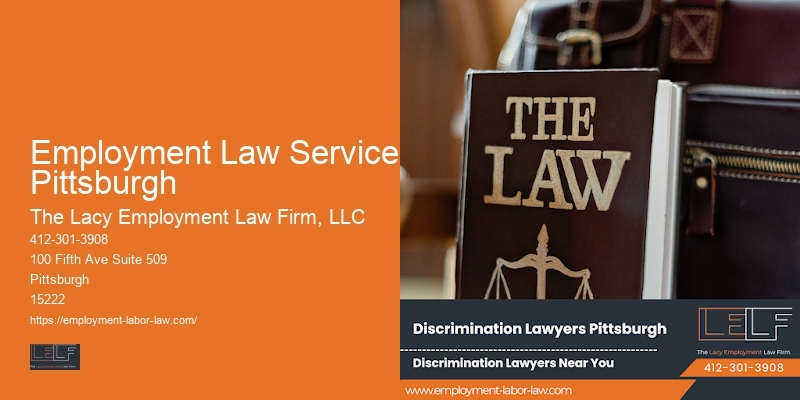Employment Law Specialists Employment Law Services Pittsburgh
