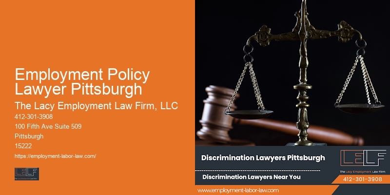 Non-compete law firm Employment Policy Lawyer Pittsburgh