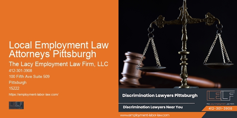 Local Employment Law Attorneys Pittsburgh Employment Law Services