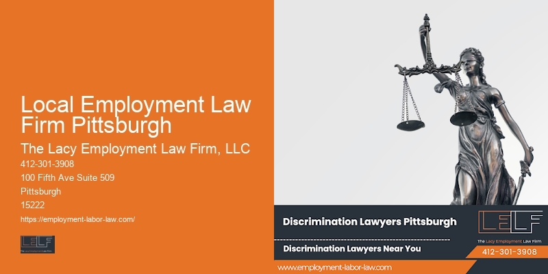 Local Employment Law Firm Pittsburgh EEOC attorney