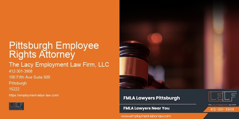 Employment dispute mediation lawyer Pittsburgh Employee Rights Attorney