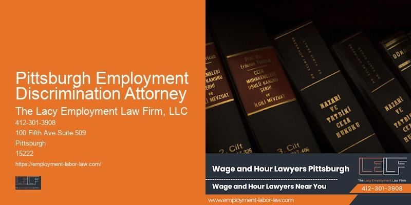 Workplace harassment legal help Pittsburgh Employment Discrimination Attorney