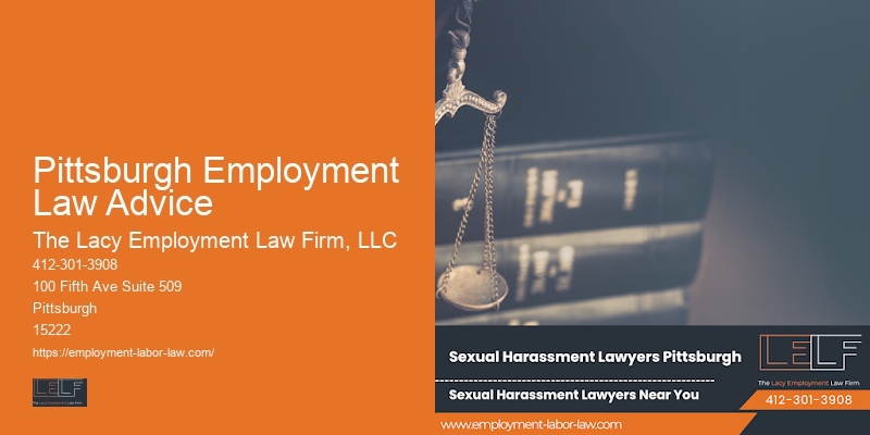 Comprehensive employment law Pittsburgh Employment Law Advice
