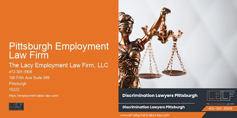 Employment litigation consultation Pittsburgh Employment Law Firm
