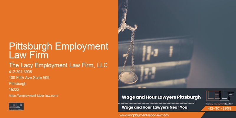 Employment Law Attorneys Pittsburgh Employment Law Firm