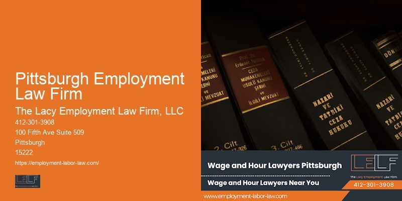 Lawyer for Employee Dispute Mediation in Pittsburgh Employment Law Firm