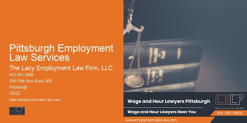 Sexual harassment lawyer Pittsburgh Employment Law Services PA
