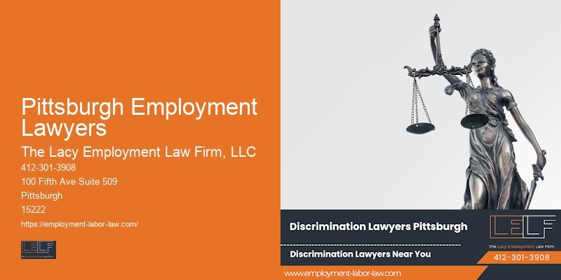 Workplace law attorney Pittsburgh Employment Lawyers