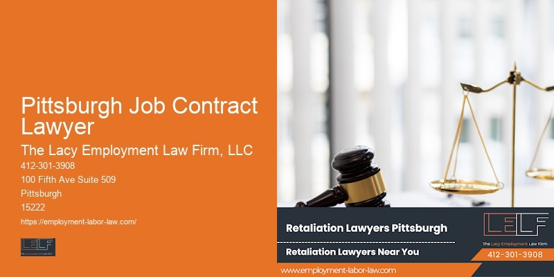 Pittsburgh Job Contract Lawyer Employee Advocacy Lawyers