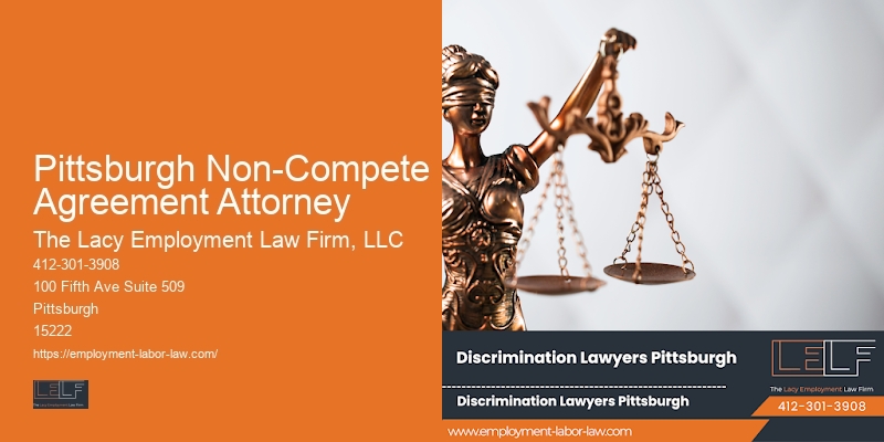 Employment lawyer Pittsburgh Non-Compete Agreement Attorney